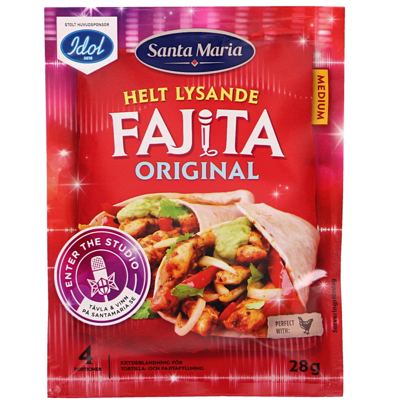 Kryddmix Fajita Spice Mix - 20% rabatt
