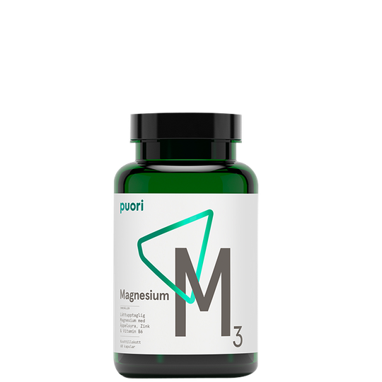 M3 Magnesium & Zink Vegan, 60 kapslar