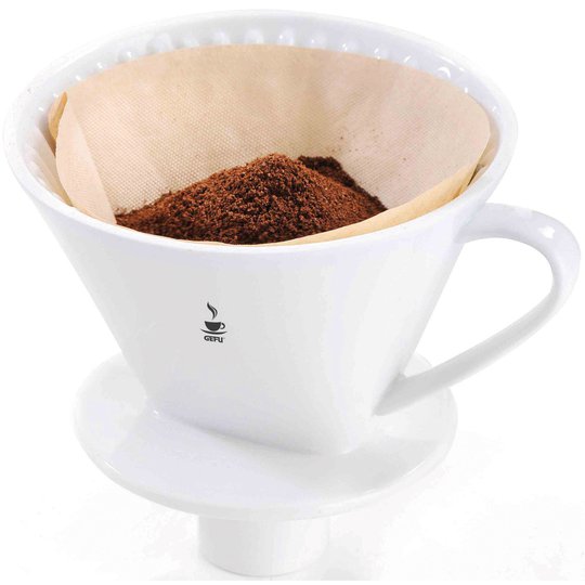 GEFU Kaffefilter porslin storlek 4