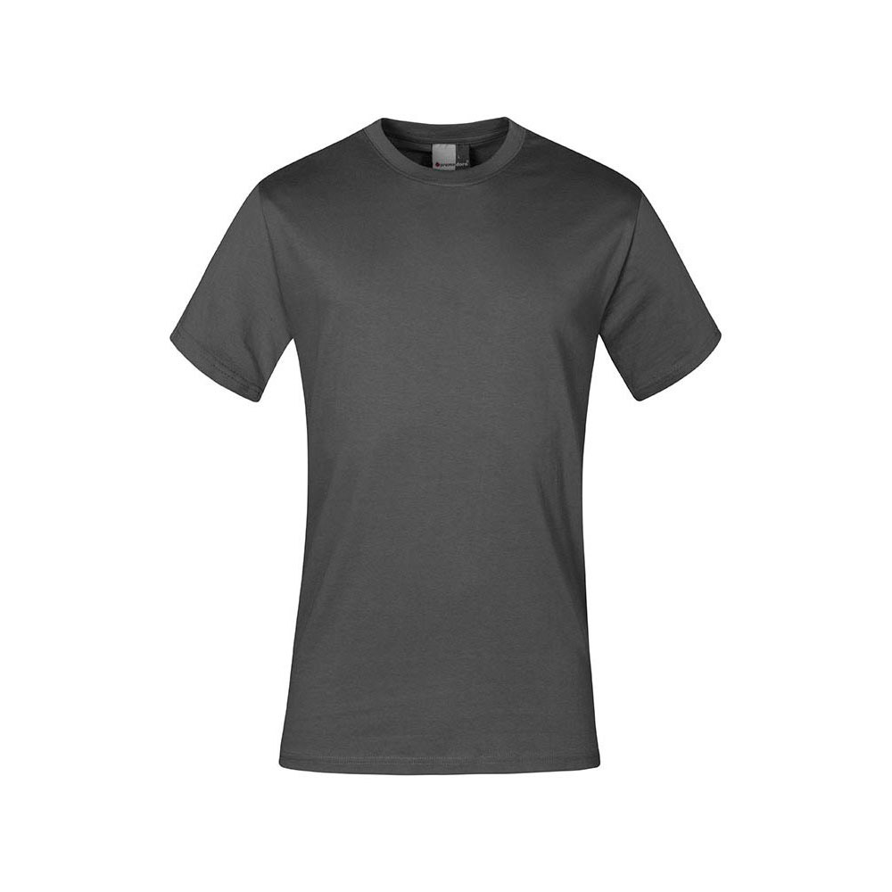 Premium T-Shirt Plus Size Herren, Stahlgrau, XXXL