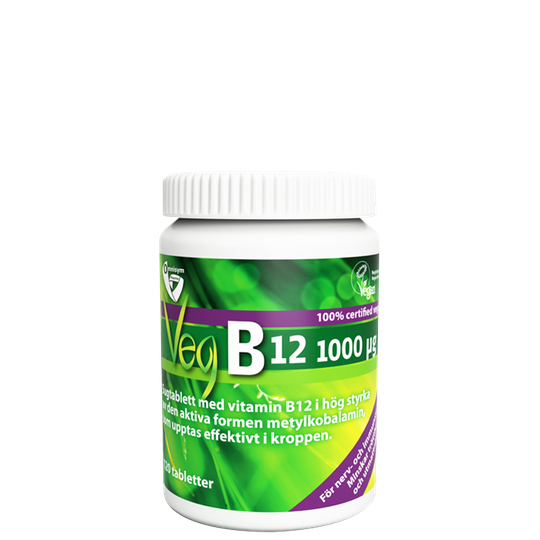 OmniVegan B12 1000 µg, 120 tabletter