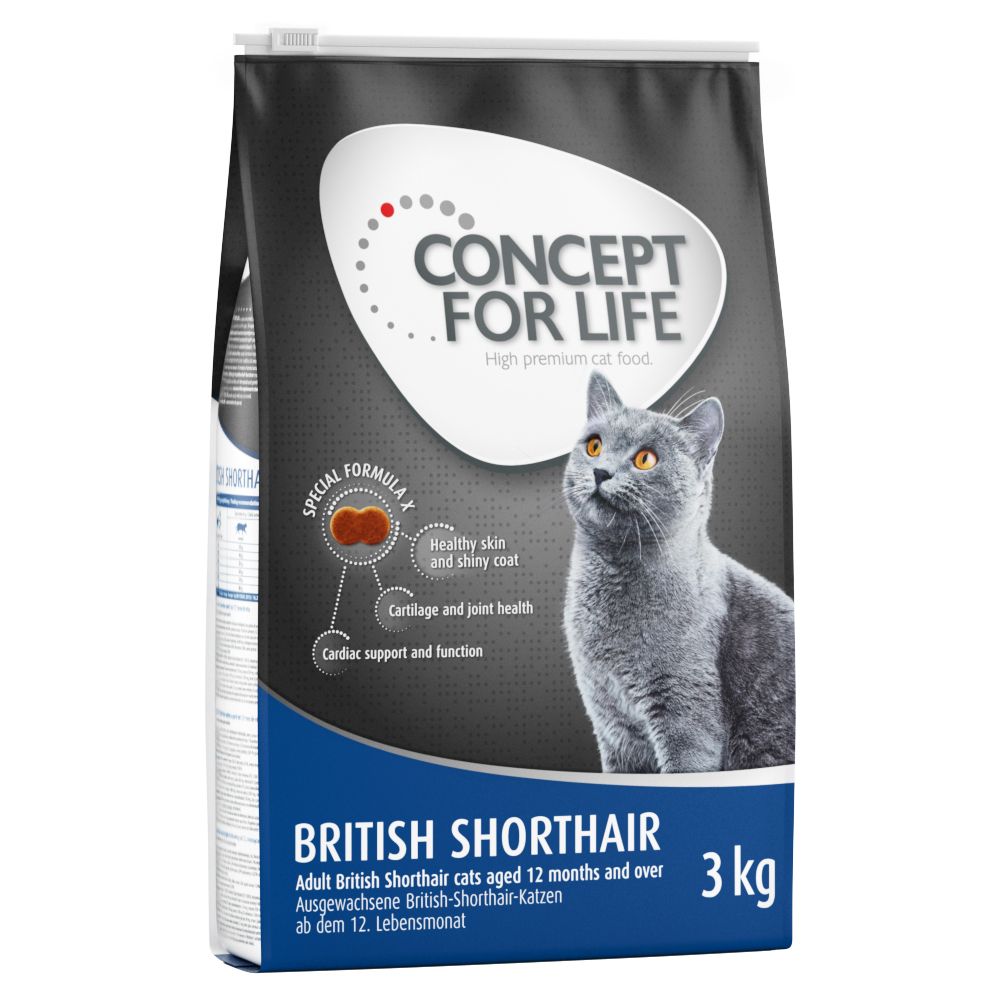 Concept for Life British Shorthair Adult - 3kg