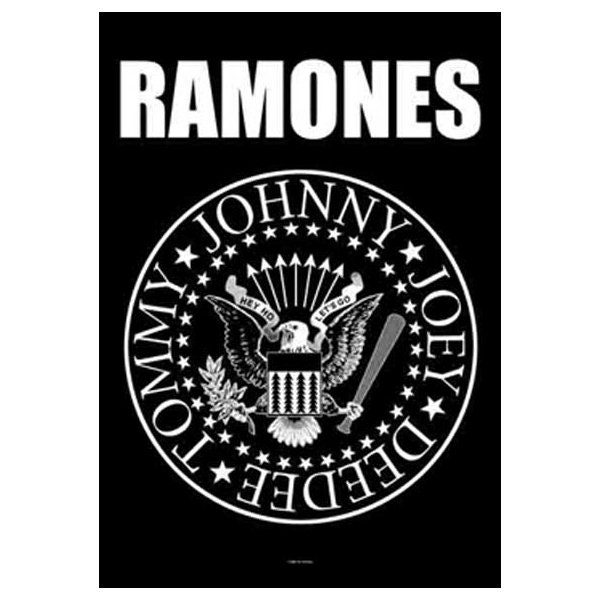 Ramones Presidential Seal Logo Tapestry Cloth Fabric Poster Flag Wall Banner