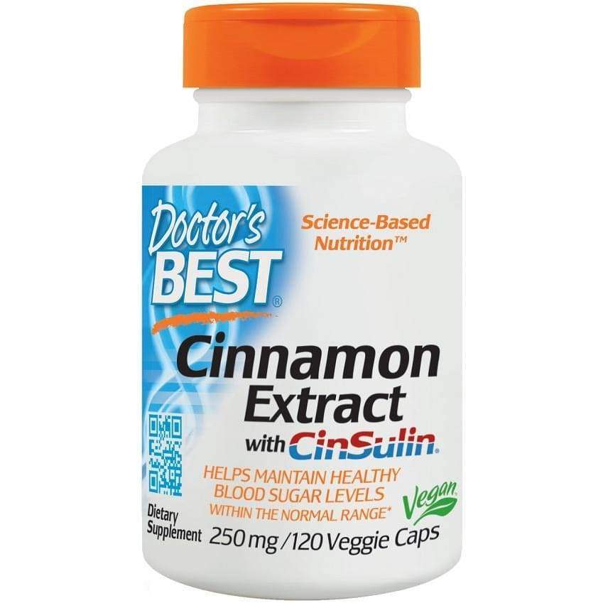 Cinnamon Extract with CinSulin, 250mg - 120 vcaps