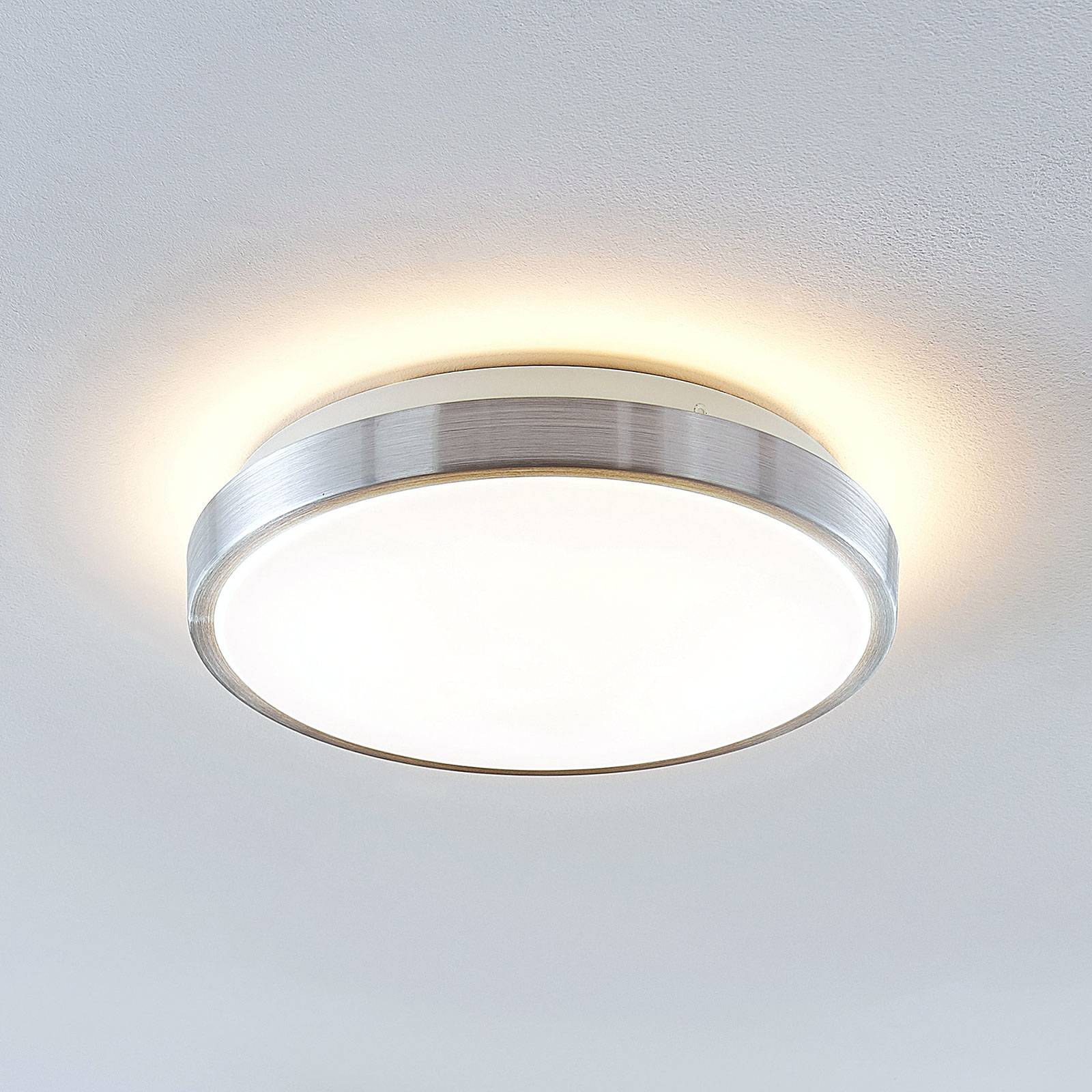 Lindby Emelie LED -kattovalaisin, pyöreä, 27 cm
