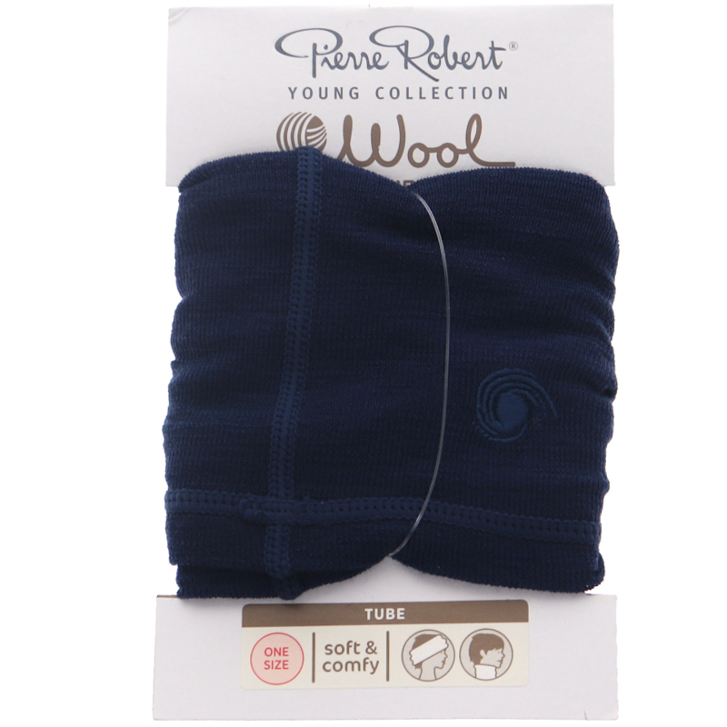 Wool Tube One Size Dark Navy - 81% rabatt