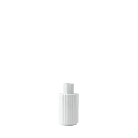 Kynttilänjalka valkoinen posliini 11cm