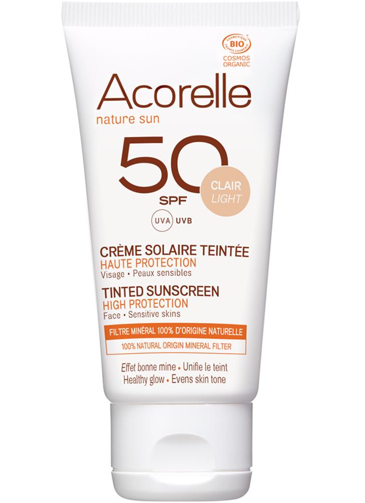 Acorelle SPF50 Tinted Sunscreen Light