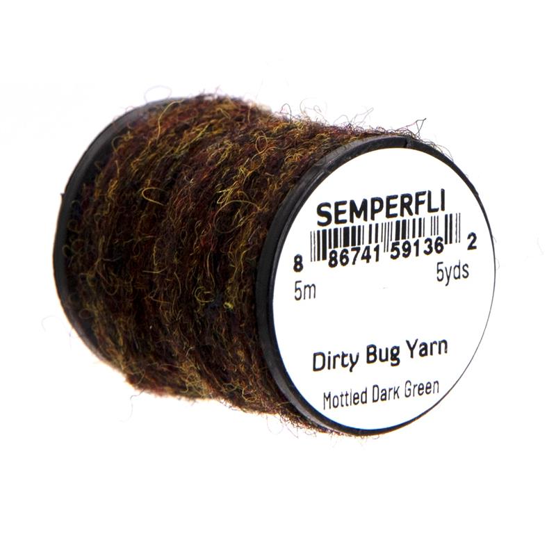 Semperfli Dirty Bug Yarn Mottled Dark Green