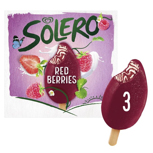 Solero Red Berries Ice Cream