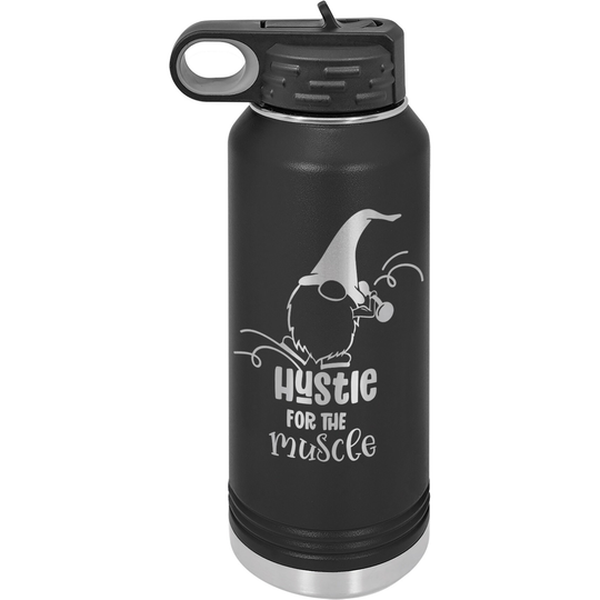 Hustle For That Muscle - Personalized Gifts Custom Fitness Tumbler