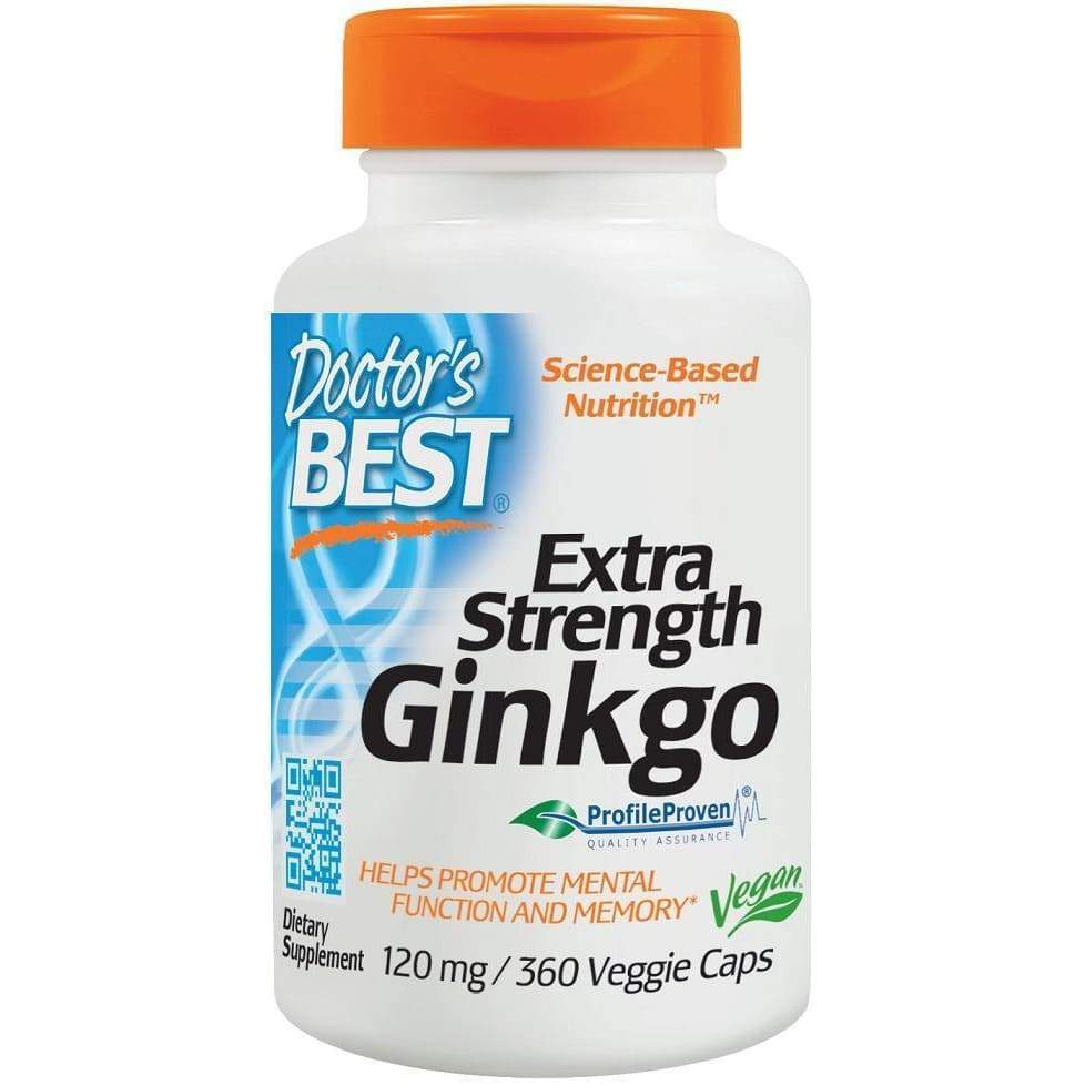 Extra Strength Ginkgo, 120mg - 360 vcaps