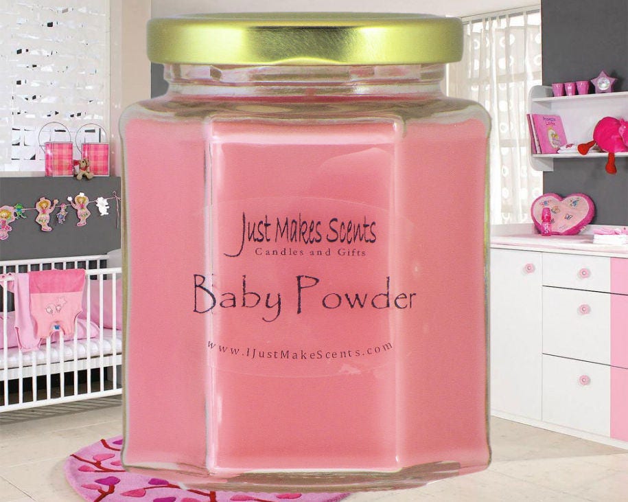 Baby Powder Scented Candle - Blended Soy Scent