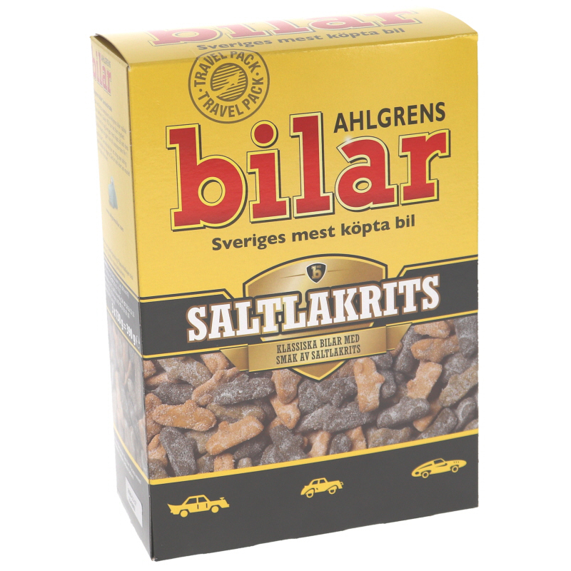 Bilar Saltlakrits - 55% rabatt