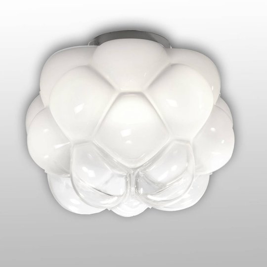 Pilvimäinen LED-kattovalaisin Cloudy, 26 cm