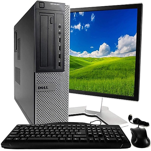Dell OptiPlex 790 Refurbished Desktop Computer with 22" Monitor, Intel Core i5, 8GB Memory, 2TB HDD, Windows 10 Pro