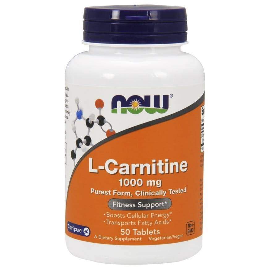 L-Carnitine, 1000mg - 50 tablets