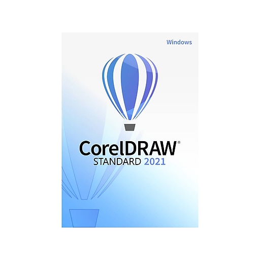 CorelDRAW Standard 2021 Graphic Design Software for Windows, 1 User [Download] (ESDCDS2021AM)
