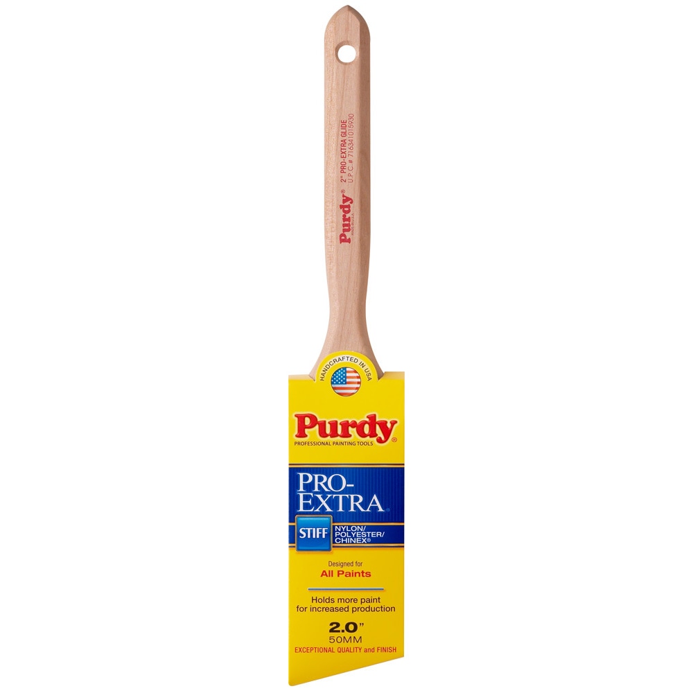 Purdy Pro-Extra Glide Pro-Extra Nylon- Polyester Blend Angle Paint Brush | 144152720