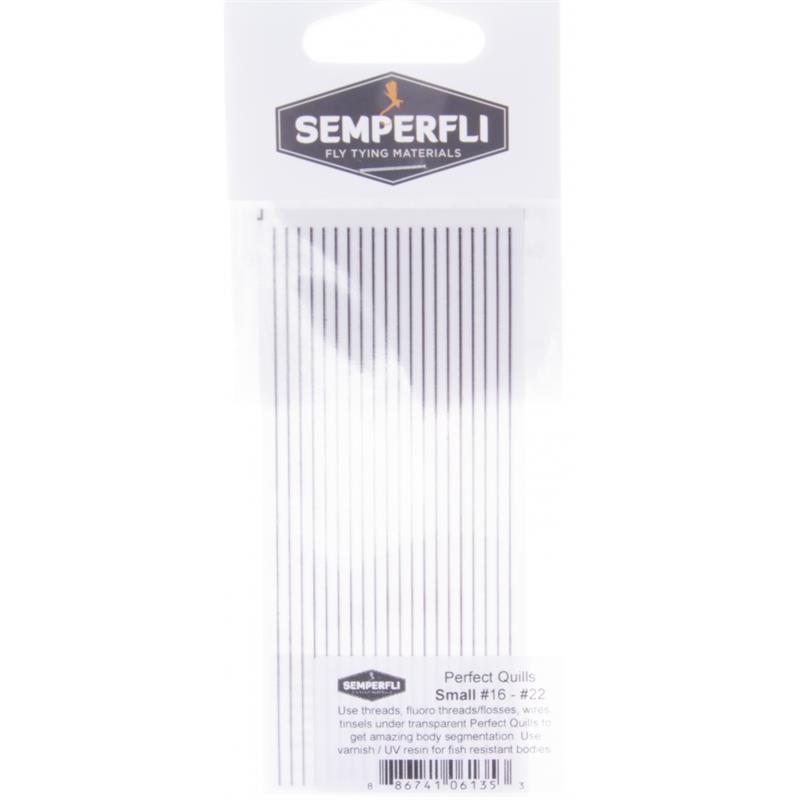 Semperfli Perfect Quills Synthetic Small - Transparent