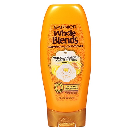 Garnier Whole Blends Conditioner with Moroccan Argan & Camellia Oils Extracts - 12.5 fl oz