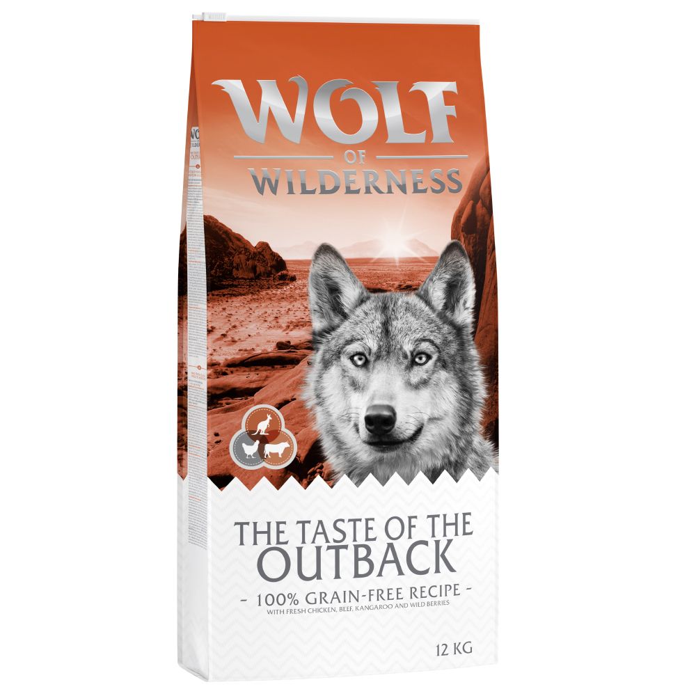 Wolf of Wilderness "The Taste Of The Outback" - with Chicken & Kangaroo - 5kg