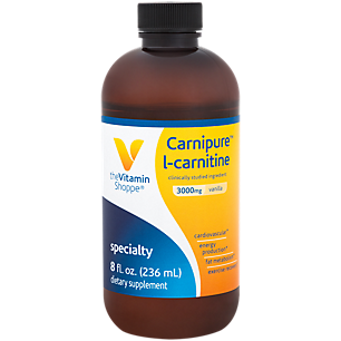 Carnipure L-Carnitine Amino Acid - 3,000 MG - Vanilla (8 Fluid Ounces)