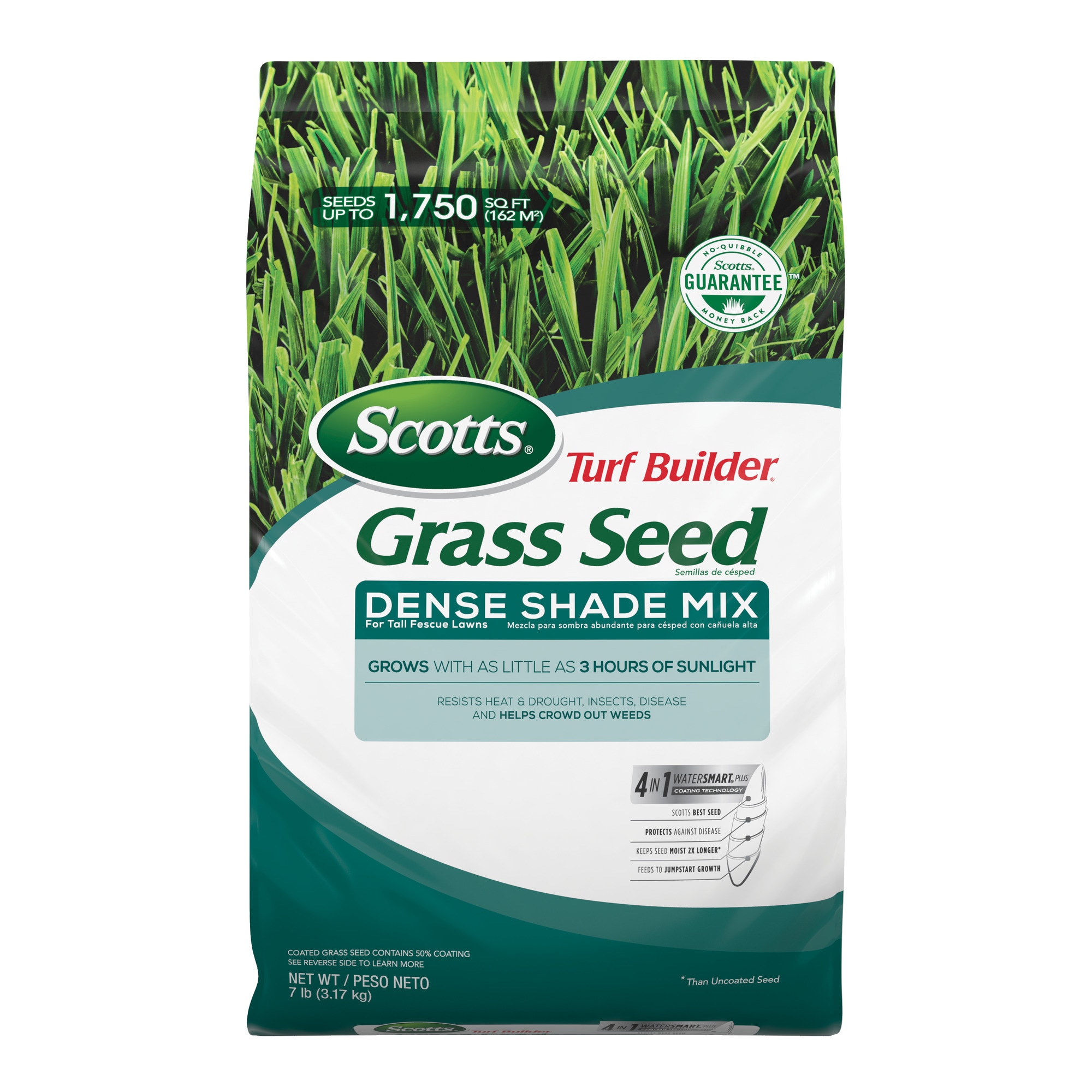 Scotts Turf Builder Dense Shade Mix for Tall Fescue Lawns 7-lb Mixture/Blend Grass Seed | 18341
