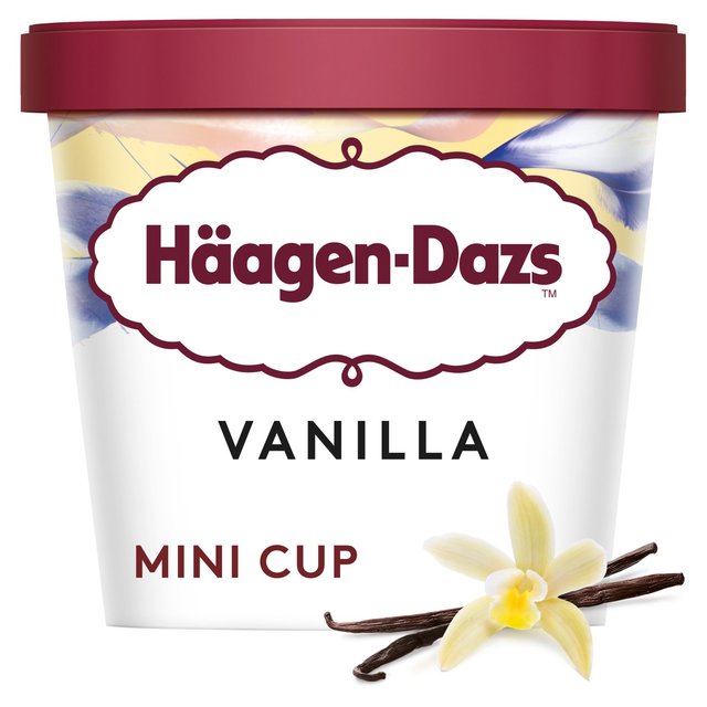 Haagen-Dazs Vanilla Ice Cream Mini Cup