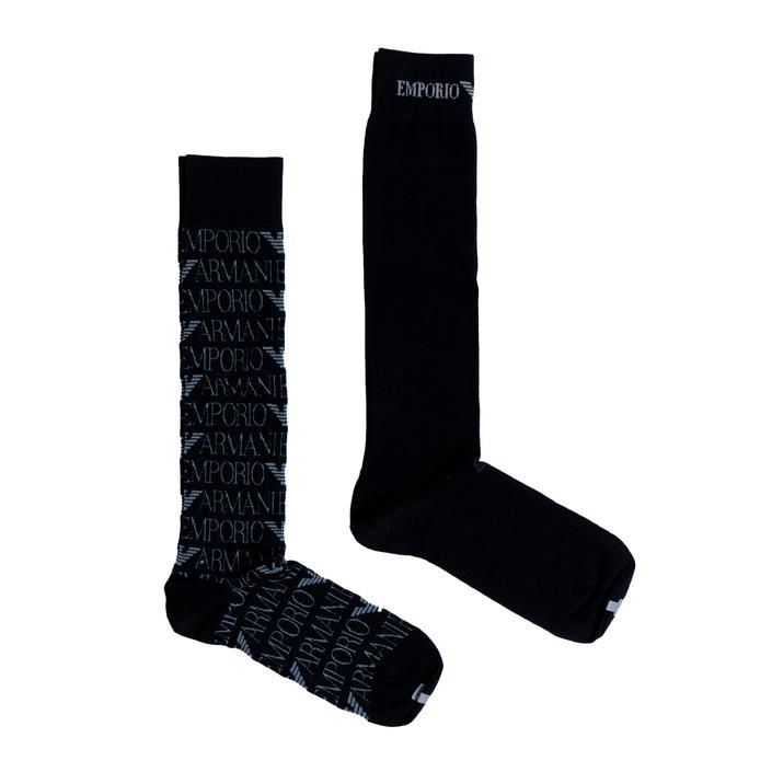 Emporio Armani Underwear Men's Socks Black 181004 - black UNICA
