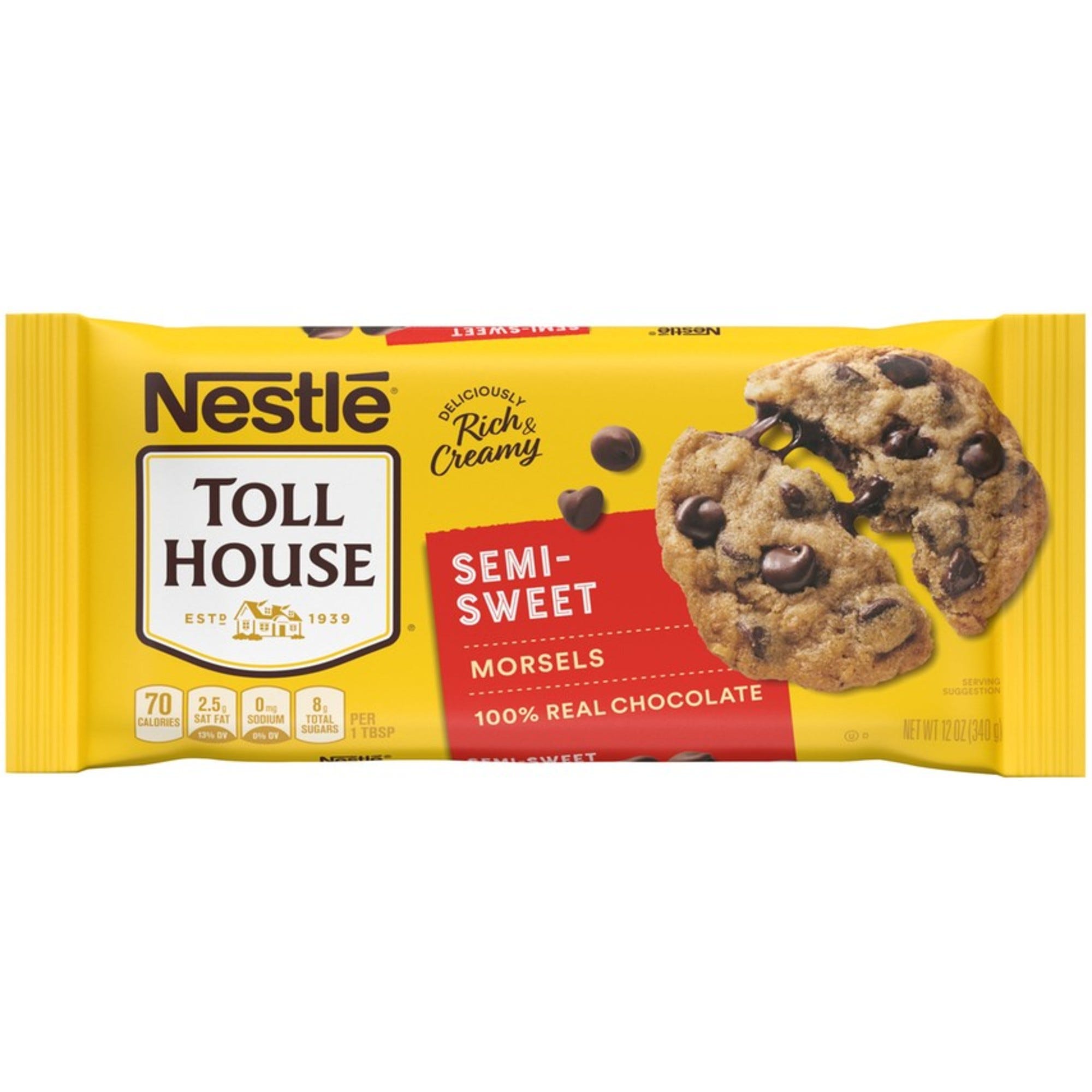 Nestle Toll House Semisweet Chips - 12 oz