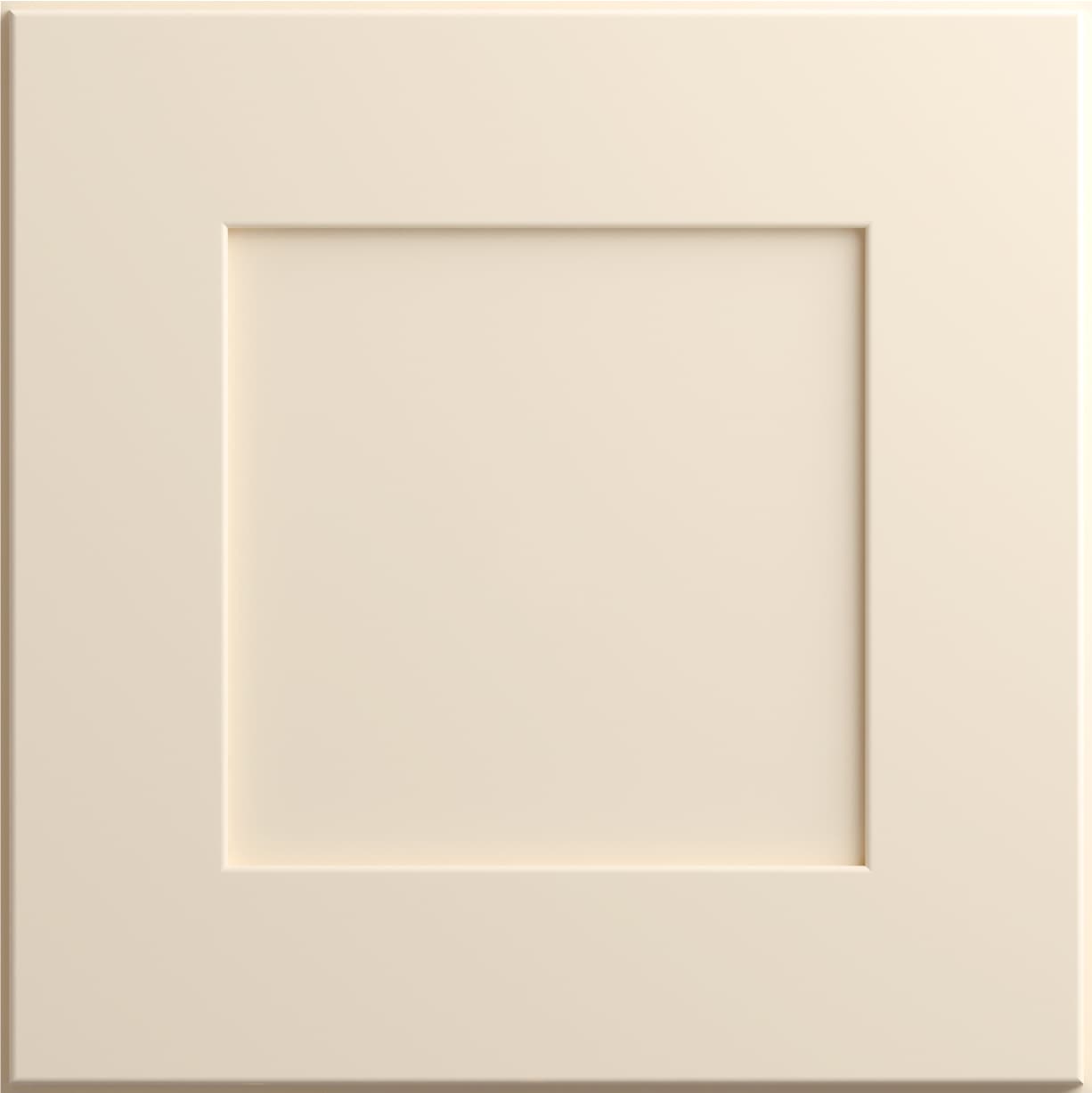 Luxxe Cabinetry Painted 13-in W x 13-in H Norfolk Blended Cream Kitchen Cabinet Sample (Door Sample) in Off-White | SD1313-NBC
