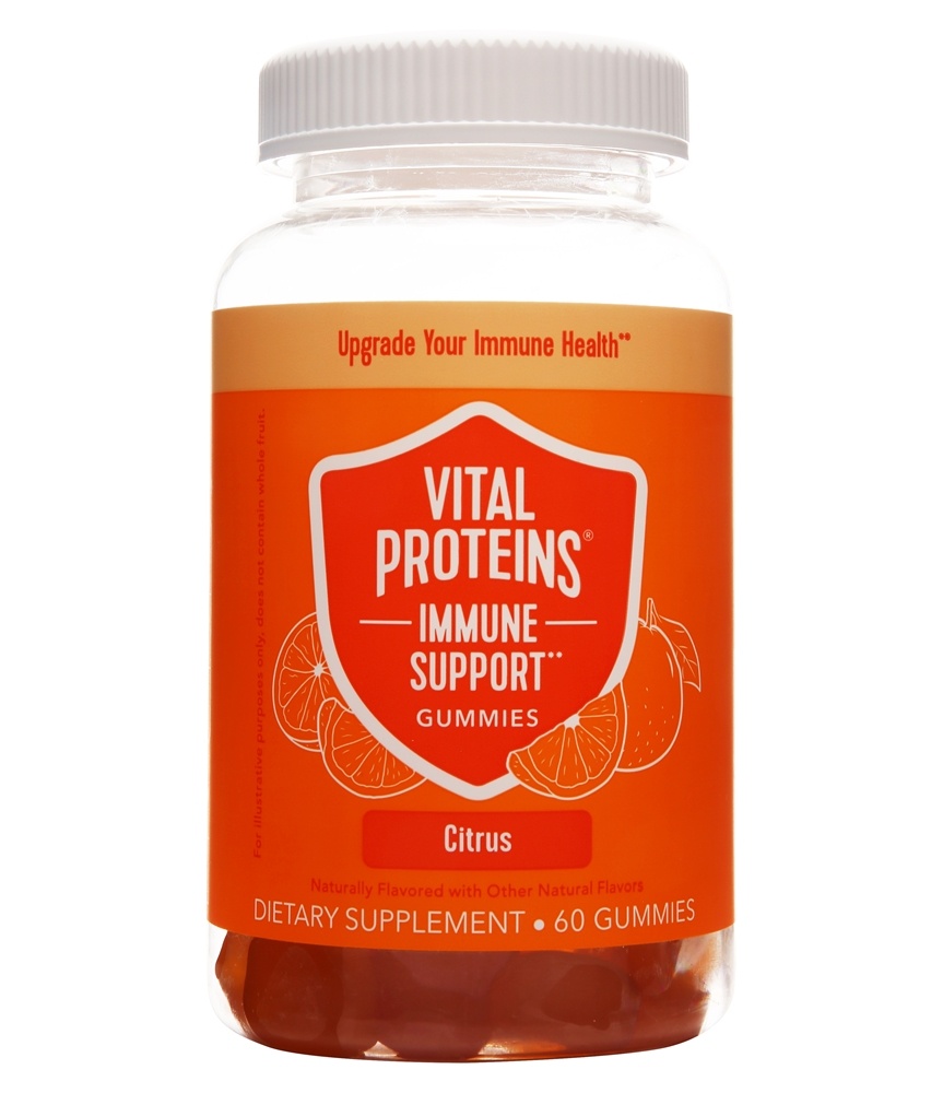 Vital Proteins - Immune Support Gummies Citrus Flavor - 60 Gummies