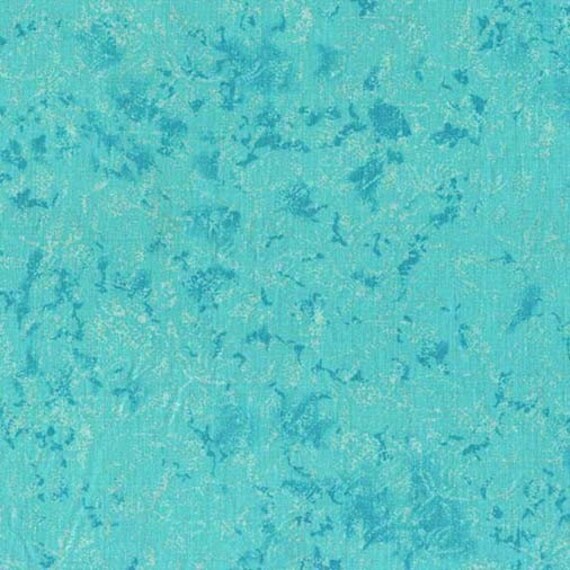 Whirlpool Blue Metallic Glitter Blender From Fairy Frost Collection By Michael Miller Fabrics 100% Metallic Glitter Cotton