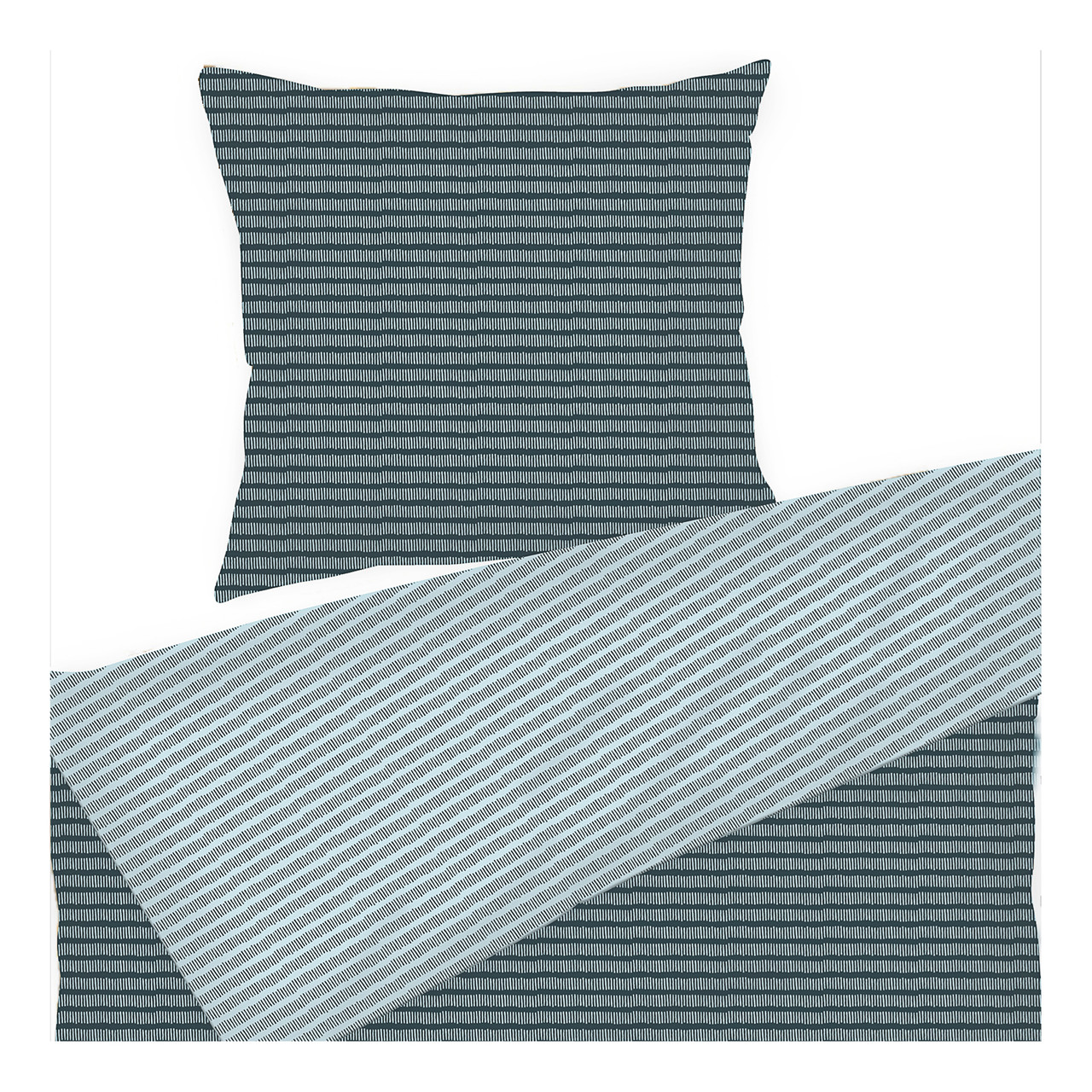 SINNERUP Lines sengetøj (BLÅ 140X200)
