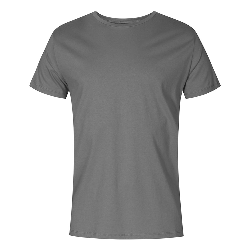 X.O Rundhals T-Shirt Plus Size Herren, Stahlgrau, XXXL