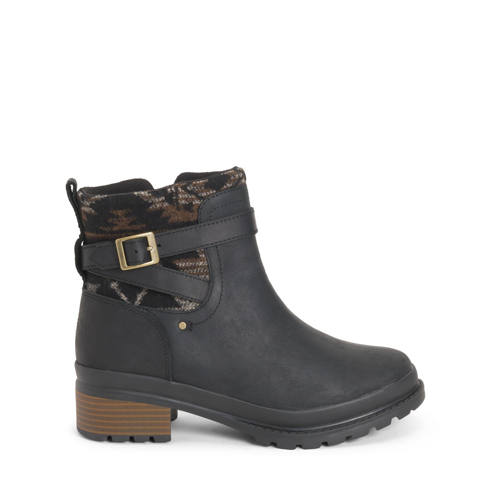 Muck Boots Women's Liberty Ankle Supreme Boot Black 31882 - Black 4.5