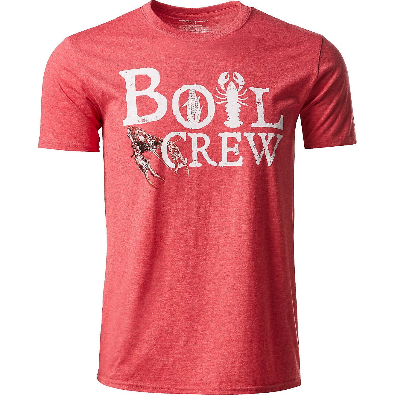 Men's Crawfish Crew Short Sleeve T-Shirt Lobster Beer Crab Seafood Boil Party Cajun Creole New Orleans