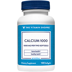 Calcium 1000 - Supports Healthy Bones & Teeth - 1,000 MG (100 Softgels)
