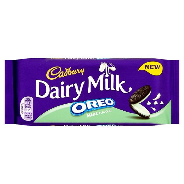 Cadbury Oreo Chocolate 120gram