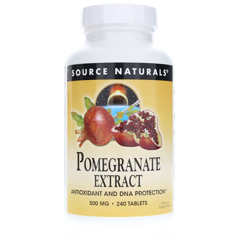 Source Naturals Pomegranate Extract 500 Mg 240 Tablets
