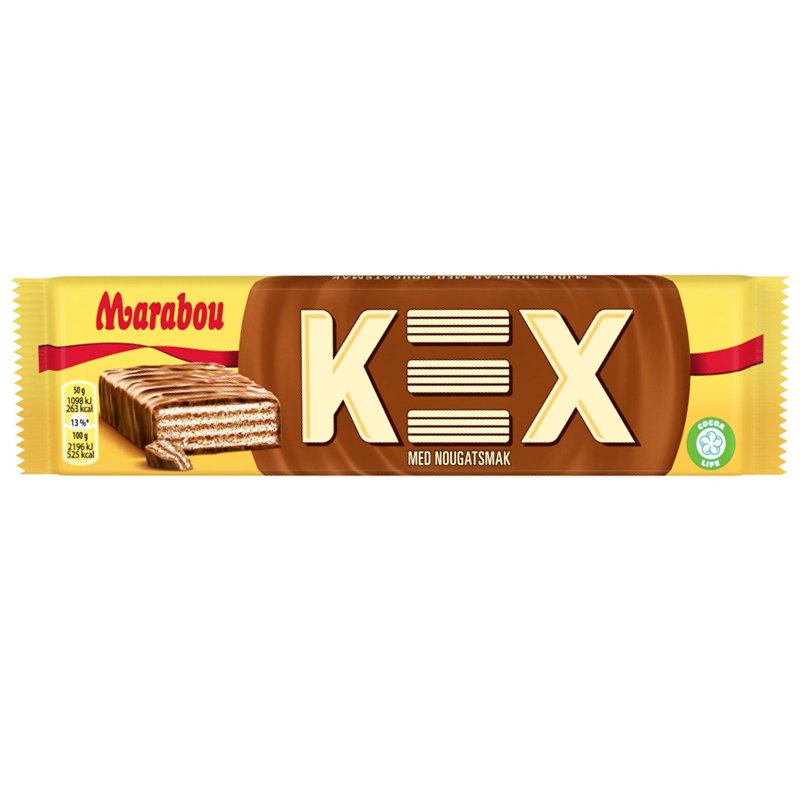 Marabou Kex Nougat & Choklade - 53% rabat