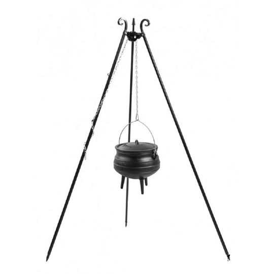 Buy African Cauldron With Feet Enamelled Cast Iron Pot With Lid 15 L online