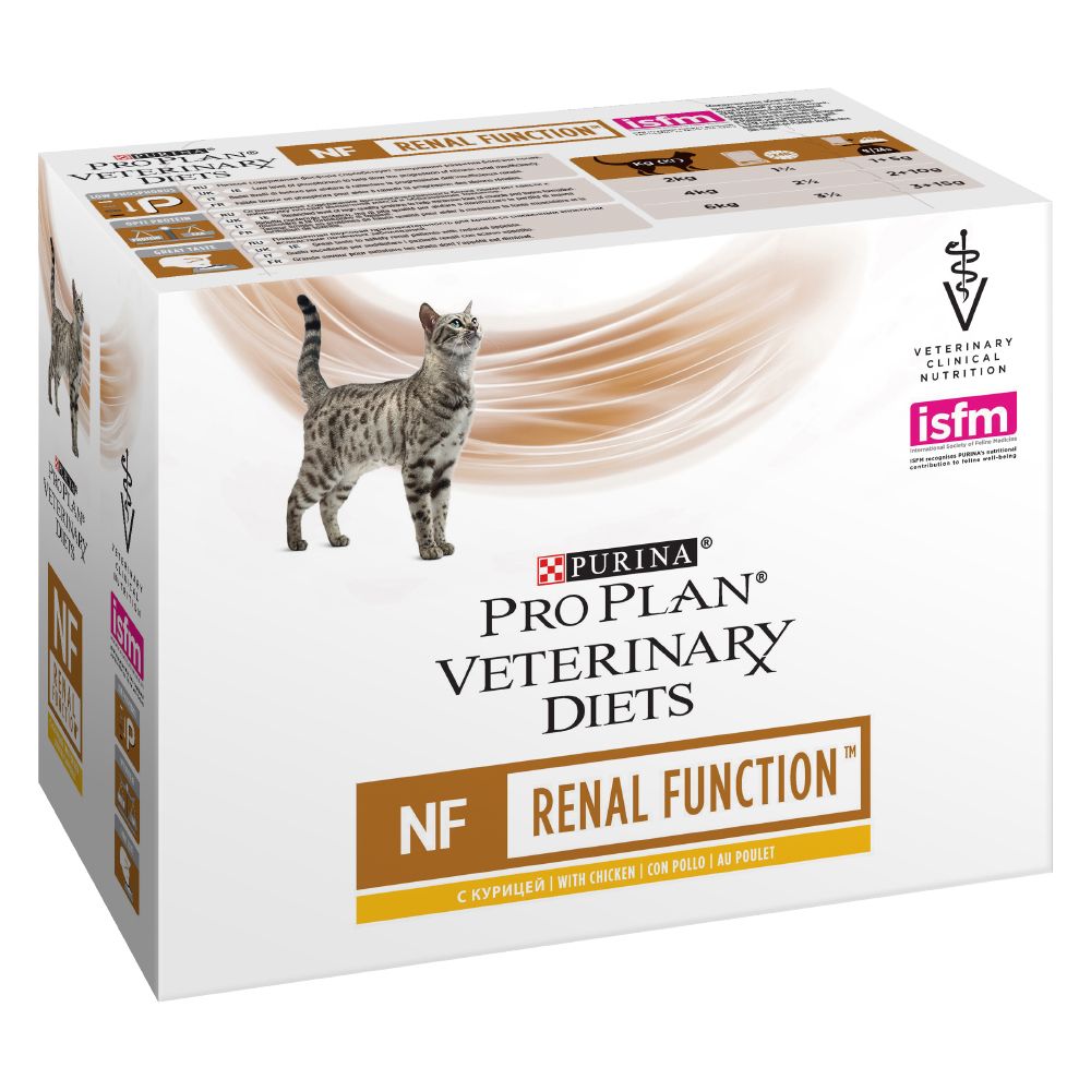 Purina Pro Plan Veterinary Diets Feline NF Renal Function - Chicken - Saver Pack: 20 x 85g