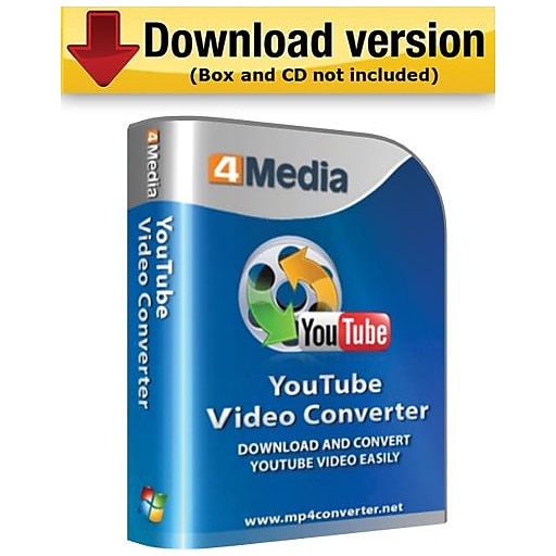 4Media YouTube Video Converter for Windows (1-User) [Download]