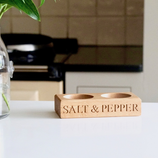 Buy Engraved Wooden Salt And Pepper Bowls Online