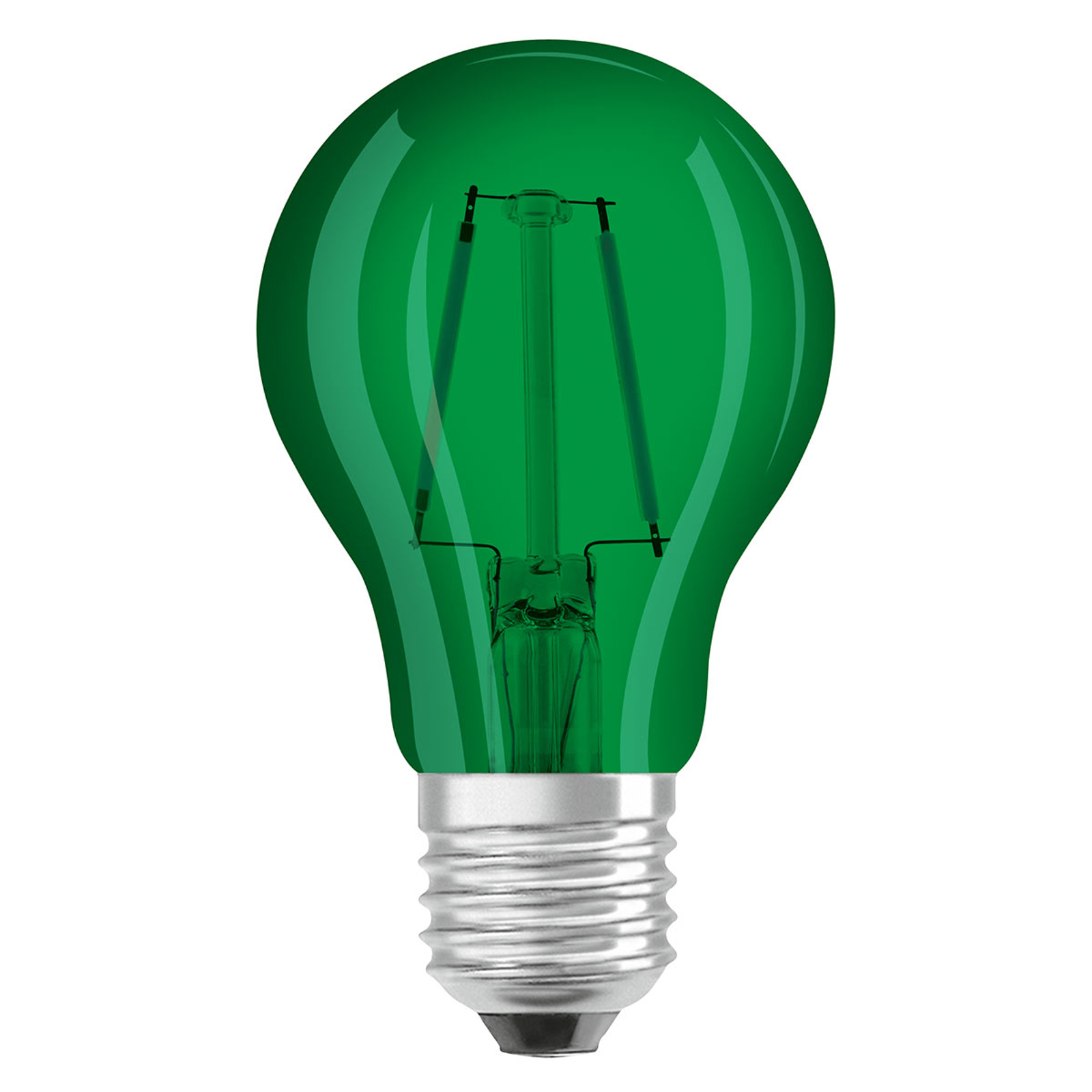 OSRAM-LED-lamppu E27 Star Décor Cla A 2,5W vihreä