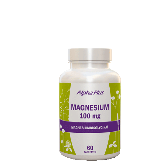 Magnesium 100 mg, 60 tabletter