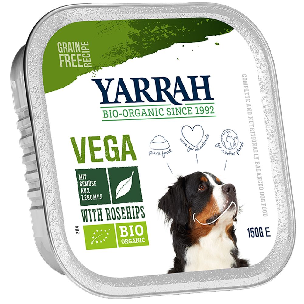 Yarrah Organic Vegetarian Chunks with Organic Rosehip - Saver Pack: 24 x 150g