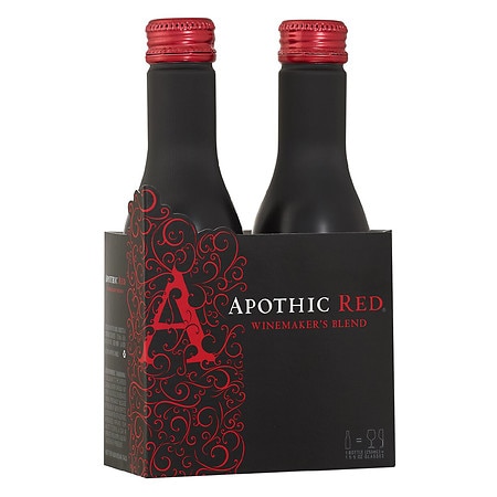 Apothic Wines Red Blend Red Wine - 250.0 ml x 2 pack